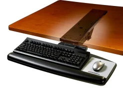 3M™ AKT90LE Adjustable Keyboard Tray, Black/Charcoal