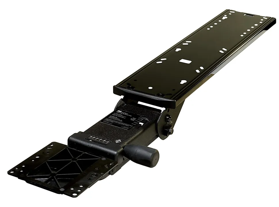 3M™ AKT90LE Adjustable Keyboard Tray, Black/Charcoal
