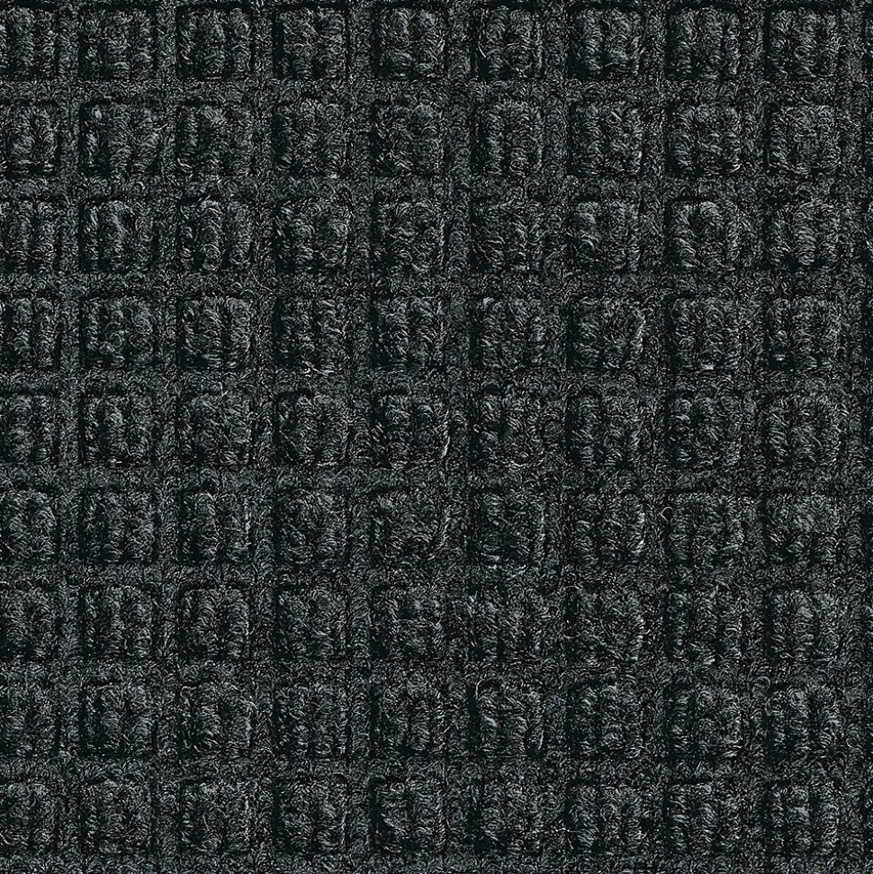 M+A Matting Waterhog Squares Fashion Floor Mat, 6' x 8', Charcoal