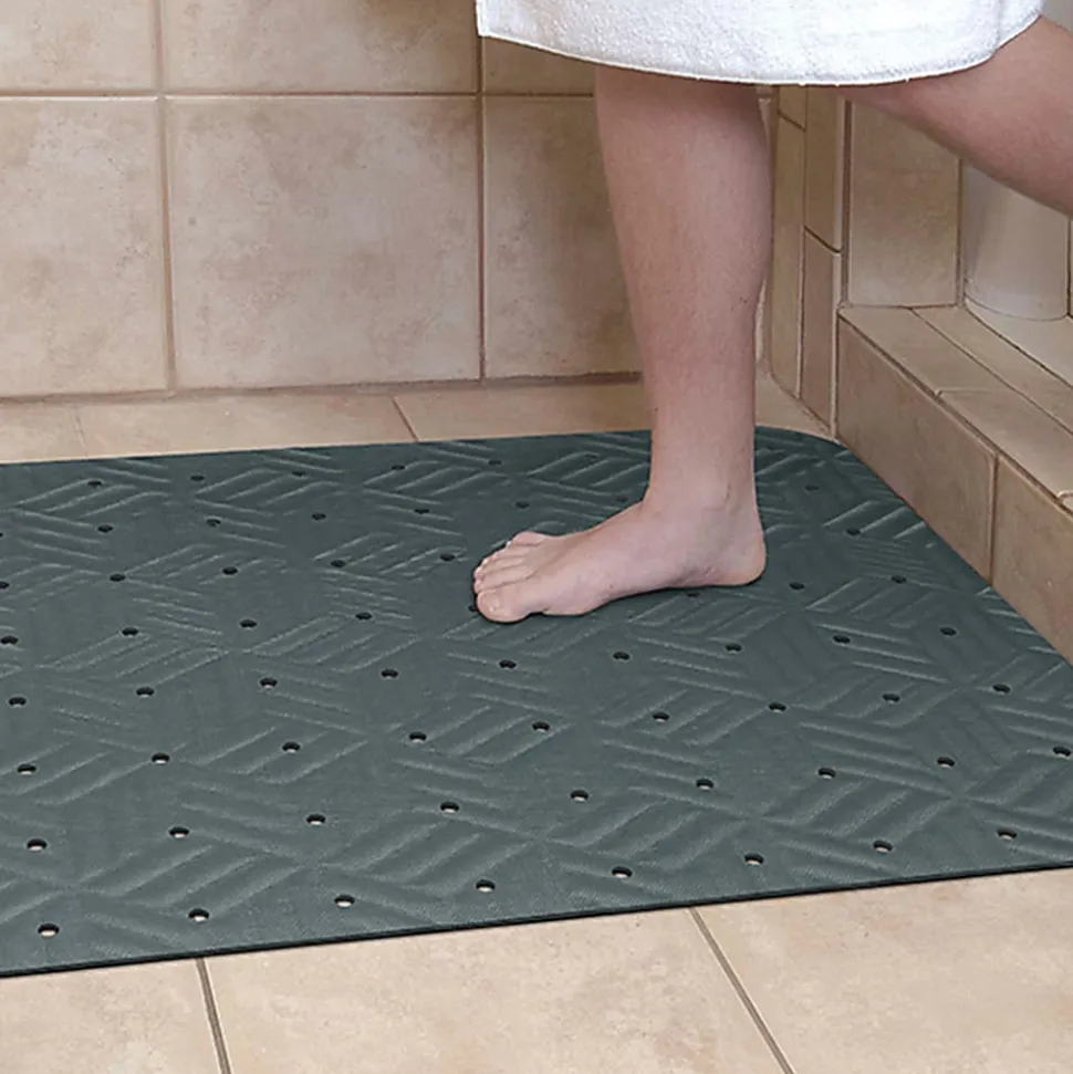 M+A Matting Wet Step Antifatigue Floor Mat, 36" x 60", Gray