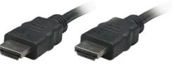 Manhattan HDMI Cable, 4K@30Hz (High Speed), 15m, Male to Male, Black