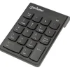 Manhattan 18-Key Numeric Wireless Keypad, Black, 178846