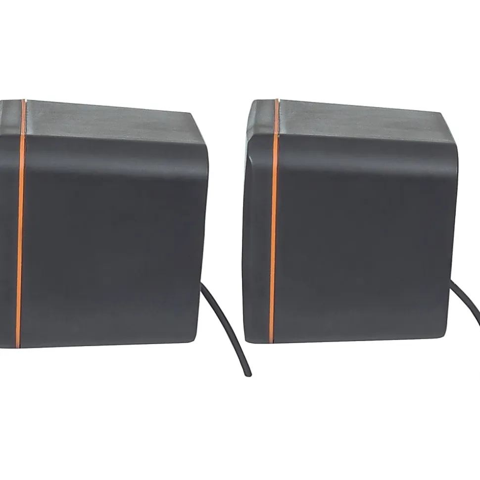 Manhattan 2600 Series Speaker System, Small Size, Big Sound, Two Speakers, Stereo, USB power, Output: 2x 3W, 3.5mm plug - 161435