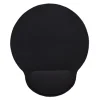 Manhattan Wrist-Rest Gel Mouse Pad, Black