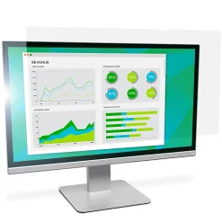 3M Anti-Glare Screen Filter for Monitors, 24" Full Screen, 16:10 Aspect Ratio, Reduces Blue Light