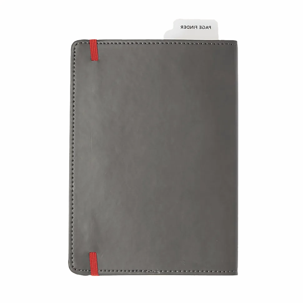 Markings by C.R. Gibson® Bulletin Log Journal, 6" x 8 1/2", 240 Pages (120 Sheets), Gray