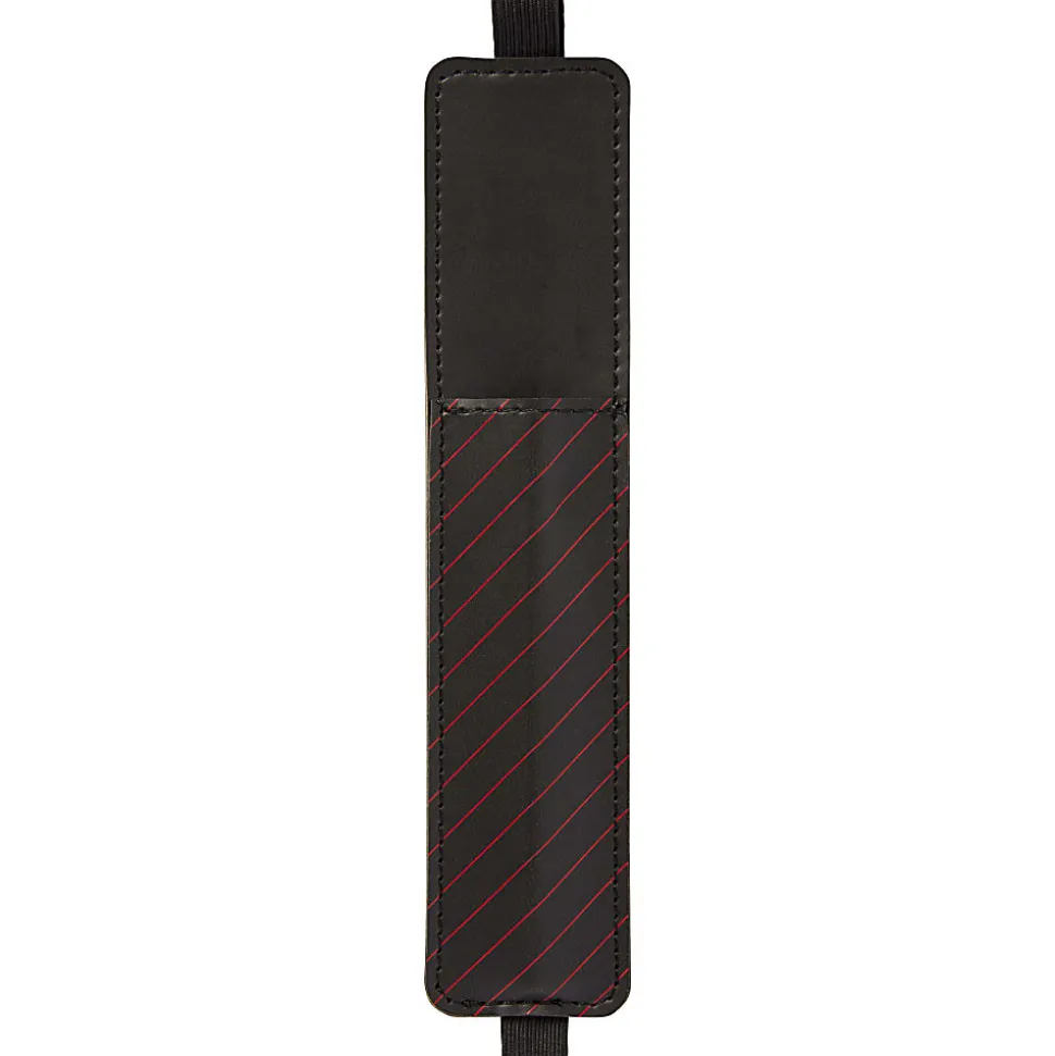 Markings by C.R. Gibson® Leatherette Journal With Pen, 5-1/2" x 8-1/2", College Ruled, 192 Pages, Red