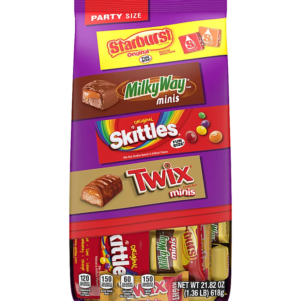 Mars Mixed Chocolate Sugar Variety Minis, 21.82 Oz