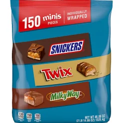 Mars Mixed Chocolate Variety Minis, 46.86 Oz