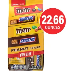 Mars Peanut Lovers Fun Size Party Pack, 22.66 Oz