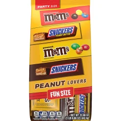 Mars Peanut Lovers Fun Size Party Pack, 22.66 Oz