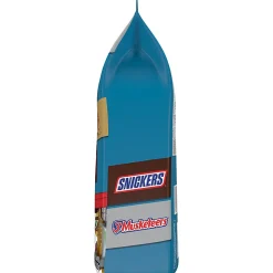 Mars Snickers, Twix, Milky Way & 3 Musketeers Minis Milk Chocolate Bars Variety Pack, 19.49 Oz Bulk Bag