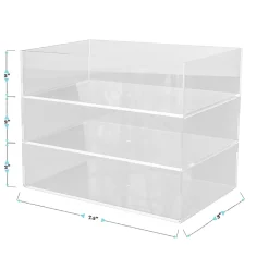 Martha Stewart Brody Stack & Slide Plastic Tray Office Desktop Organizers, 2