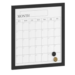 Martha Stewart Everette Magnetic Monthly Calendar Dry-Erase Board, 18