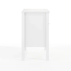 Martha Stewart Hutton Shaker Style Home Office 4 Drawer Lateral File Cabinet, White