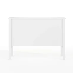 Martha Stewart Hutton Shaker Style Home Office 4 Drawer Lateral File Cabinet, White