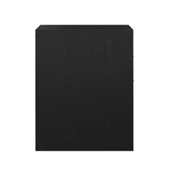 Martha Stewart Kayden Home Office Modular Single-Drawer Desk with Dual 3 Drawer File Cabinets, Black