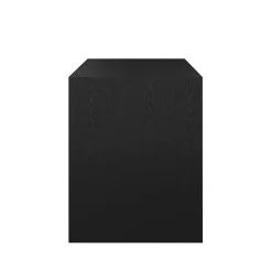 Martha Stewart Kayden Home Office Modular 2 Drawer Desk, Black Frame/Oil Rubbed Bronzed Hardware