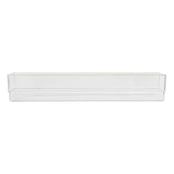 Martha Stewart Kerry Plastic Stackable Office Desk Drawer Organizers, 2