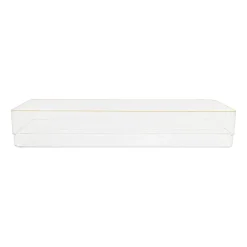 Martha Stewart Kerry Plastic Stackable Office Desk Drawer Organizers, 2