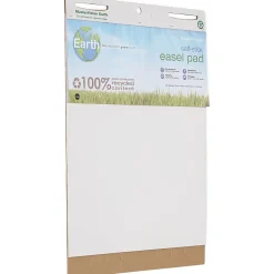 MasterVision™ Earth 100% Recycled Self-Stick Easel Pads, 25