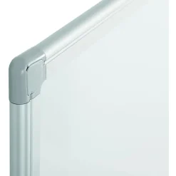 MasterVision® Earth Silver Easy Clean™ Non-Magnetic Melamine Dry-Erase Whiteboard, 48