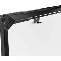 MasterVision® Easy Clean™ Mobile Non-Magnetic Dry-Erase Whiteboard Easel, 32