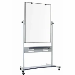 MasterVision® Gold Ultra™ Evolution Revolver Mobile Presentation Non-Magnetic Dry-Erase Whiteboard Easel, 36