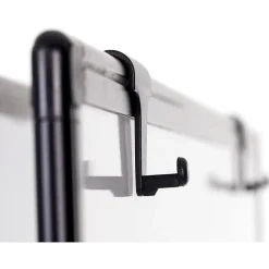 MasterVision® Magnetic Gold Ultra™ Adjustable Mobile Dry-Erase Whiteboard Easel, 65 12/16