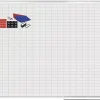 MasterVision® Magnetic Gold Ultra™ Dry-Erase Planning Whiteboard With Accessory Kit, 48” x 72”, Aluminum Frame With Silver Finish