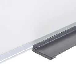 MasterVision® Maya Platinum Pure Magnetic Dry-Erase Whiteboard, 48" x 72", Aluminum Frame With Silver Finish