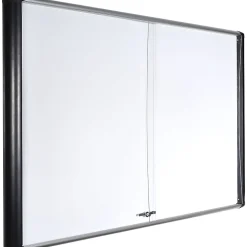 MasterVision® Platinum Pure Magnetic Dry-Erase Enclosed Whiteboard, 48
