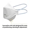 3M™ Aura N95 Particulate Respirators, 9205+, White, Pack Of 240 Respirators