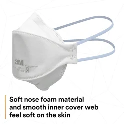 3M™ Aura N95 Particulate Respirators, 9205+, White, Pack Of 240 Respirators