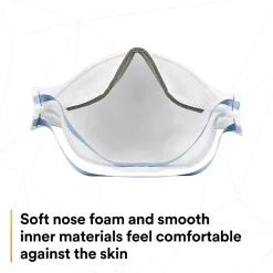 3M™ Aura N95 Particulate Respirators, 9205+, White, Pack Of 440 Respirators