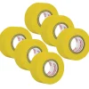 Mavalus® Tape, 1" x 324", Yellow, Pack Of 6