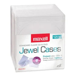 Maxell CD/DVD Jewel Cases CD-360