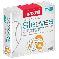 Maxell CD/DVD Storage Sleeves