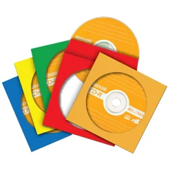 Maxell CD-401 Multi-Color CD & DVD Sleeve