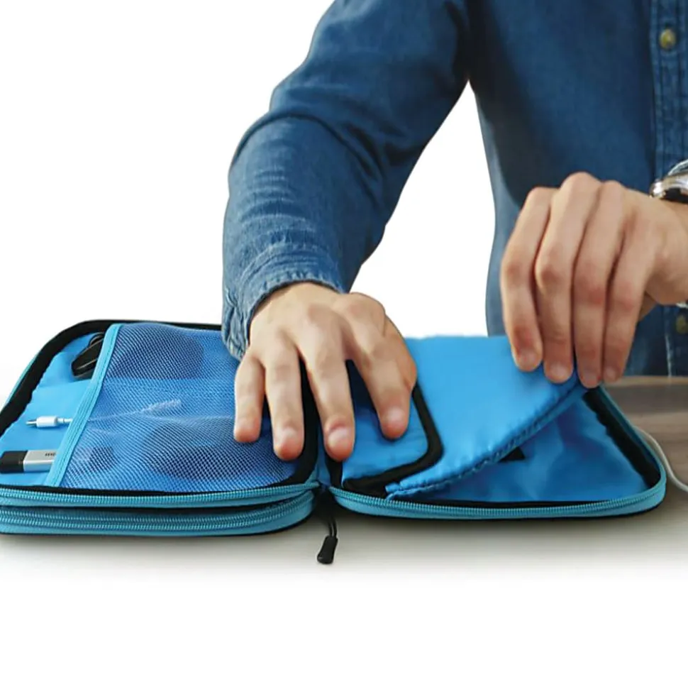 Maxell® Double-Layer Charging Case, Blue, 199508