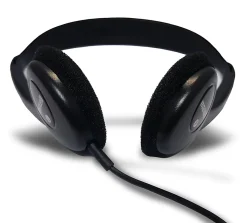 Maxell HP-100 Lightweight Stereo Headphone, Black