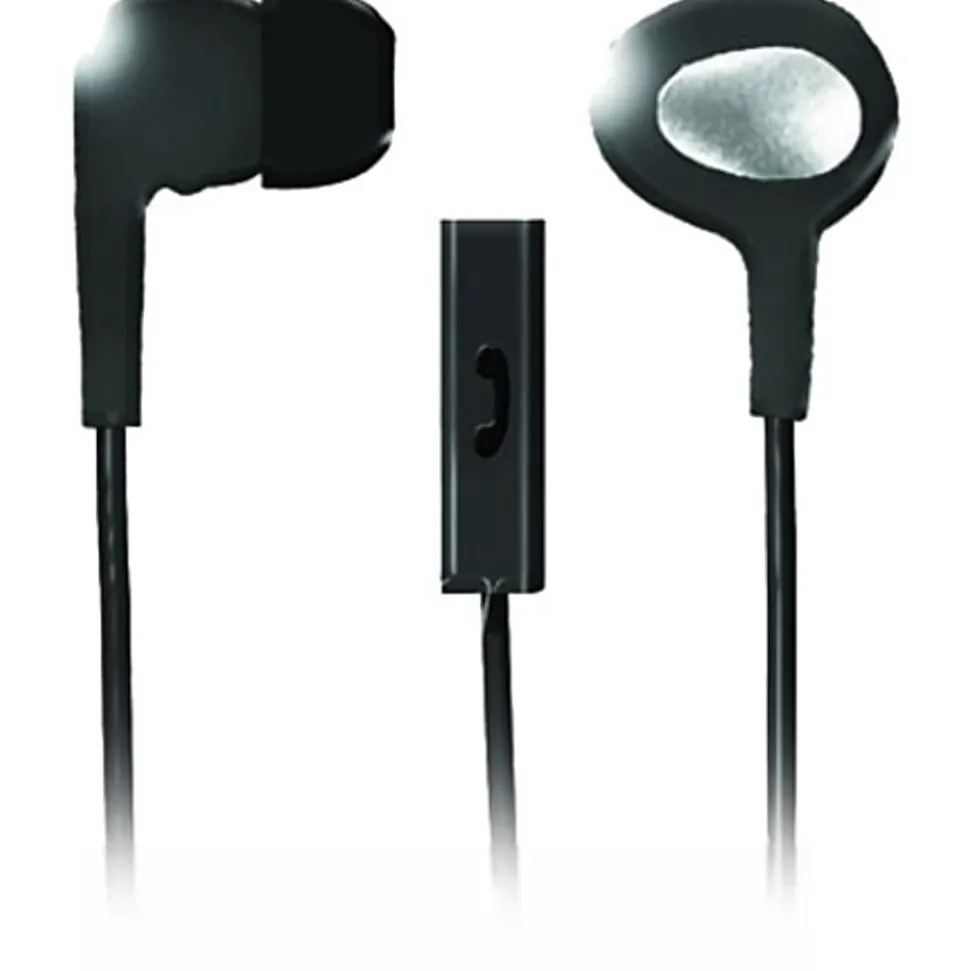 Maxell In-Ear Earbuds with Microphone and Remote - Stereo - Mini-phone (3.5mm) - Wired - 16 Ohm - 20 Hz - 190300WM