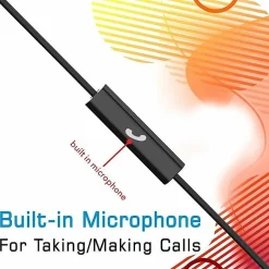 Maxell Sync Up Type C Earbuds - Stereo - USB Type C - Wired - Earbud - Binaural - In-ear - 4 ft Cable - Black
