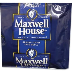 Maxwell House® Ground Coffee, Light Roast, 1.5 Oz Per Bag, Box Of 42 Bags