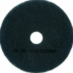 3M™ 5300 Blue Cleaner Floor Pads, 17" Diameter, Blue, Box Of 5