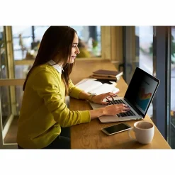 3M Bright Screen Privacy Filter for Apple® MacBook Pro® 16 M1 - M4, 16.2" Full Screen, 16:10 Aspect Ratio, Reduces Blue Light, Anti-Glare