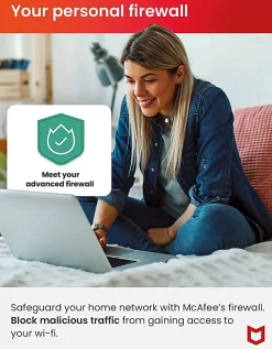 McAfee® AntiVirus Internet Security Software, For One PC, 1-Year Subscription, Windows®, Product Key