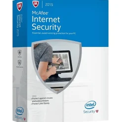 McAfee Internet Security 2015 - Box pack (1 year) - 3 PCs (mini-box) - Win - English - United States