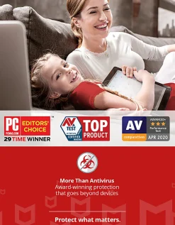 McAfee Internet Security, 10 Devices, Antivirus Software, 1 Yr – Product Key