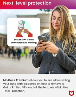 McAfee®+ Premium Antivirus & Internet Security Software, Individual, - MPP21EODURAAM